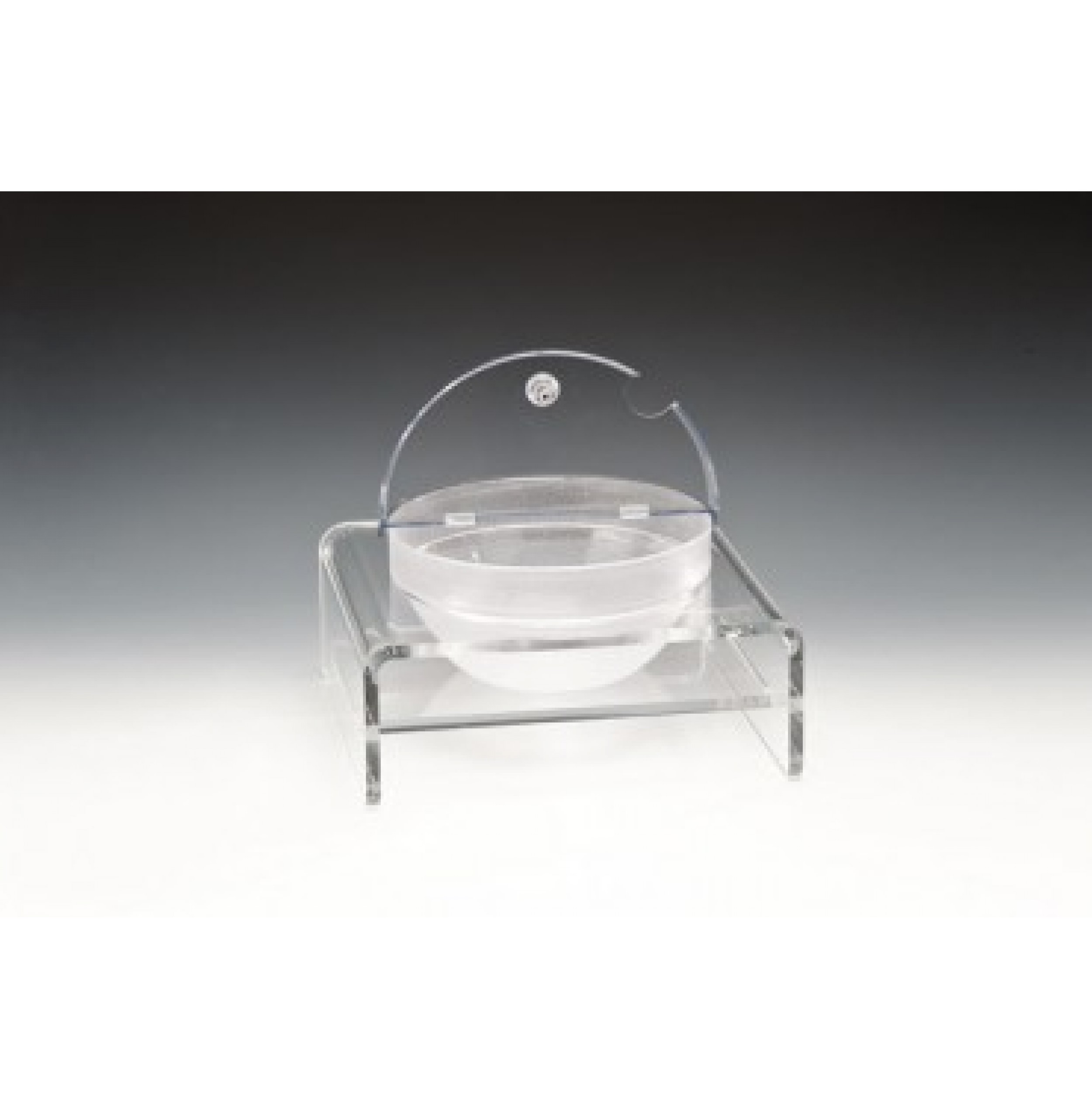 POLYCARBONAT KASELİ TEŞHİR STANDI Ø 23 X 30 X 29 Cm